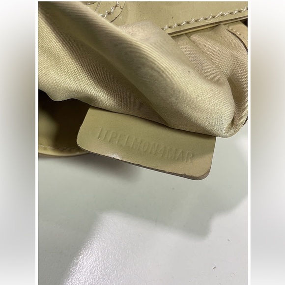 NWOT Burberry Beige Patent Quilted Leather Satchel Handbag - Picture 6 of 10